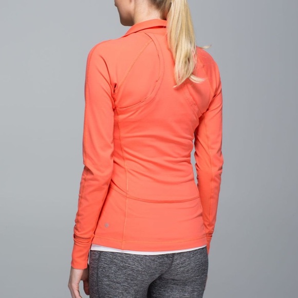 Lululemon Race With Grace 1/2 Zip II Atomic Red 8 - Picture 2 of 13